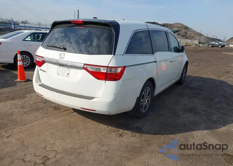 2012 Honda Odyssey Ex-L z USA, uszkodzony, nr VIN 5FNRL5H68CB058027